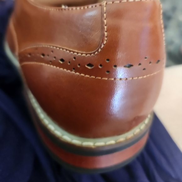 Men's Bruno Marc Dress Career Shoes LEATHER oxford Lace Up SIZ3 11 Excellent - Picture 11 of 16